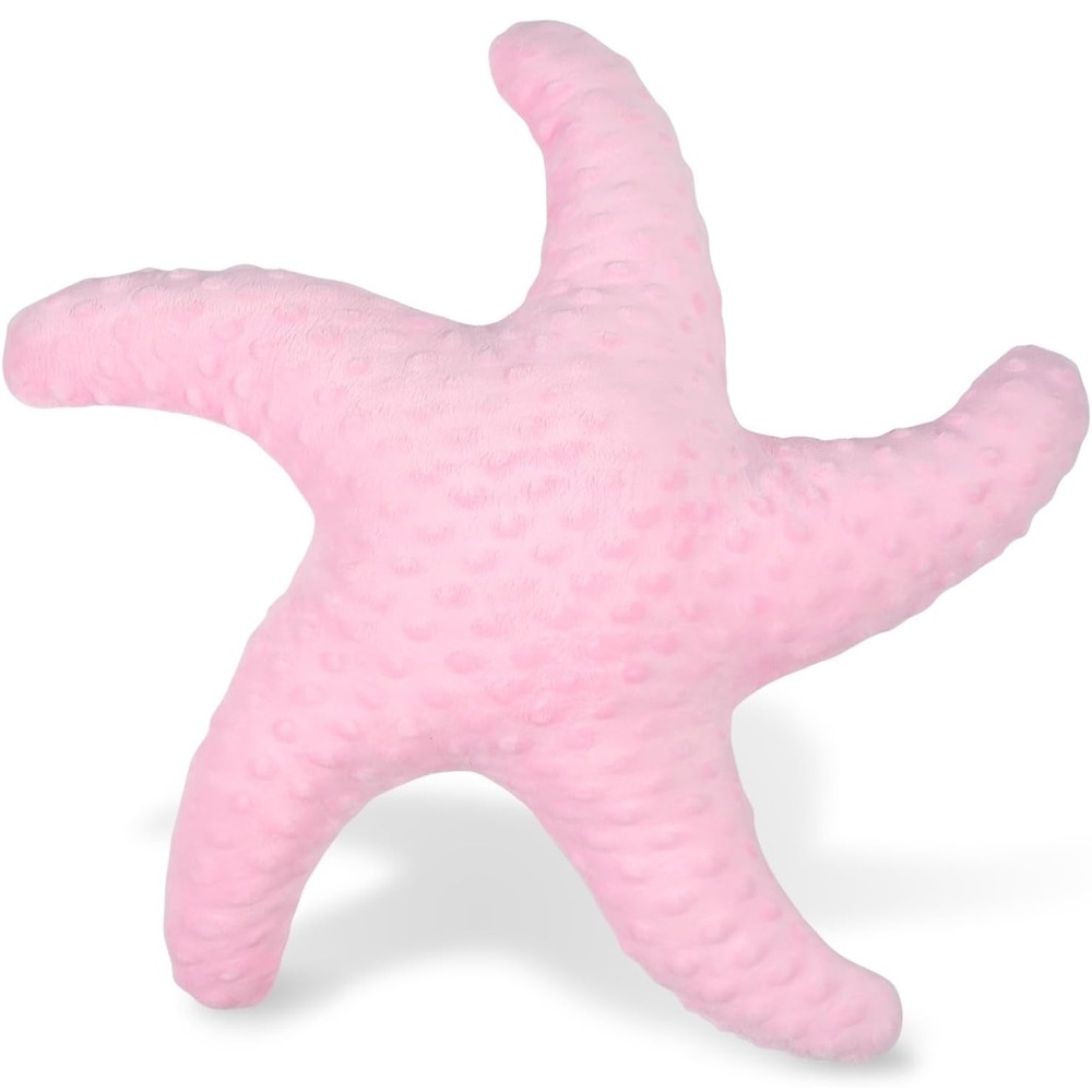 Starfish Accent Throw Pillow. 20x20. Super soft and fluffy. Never used💝Like New